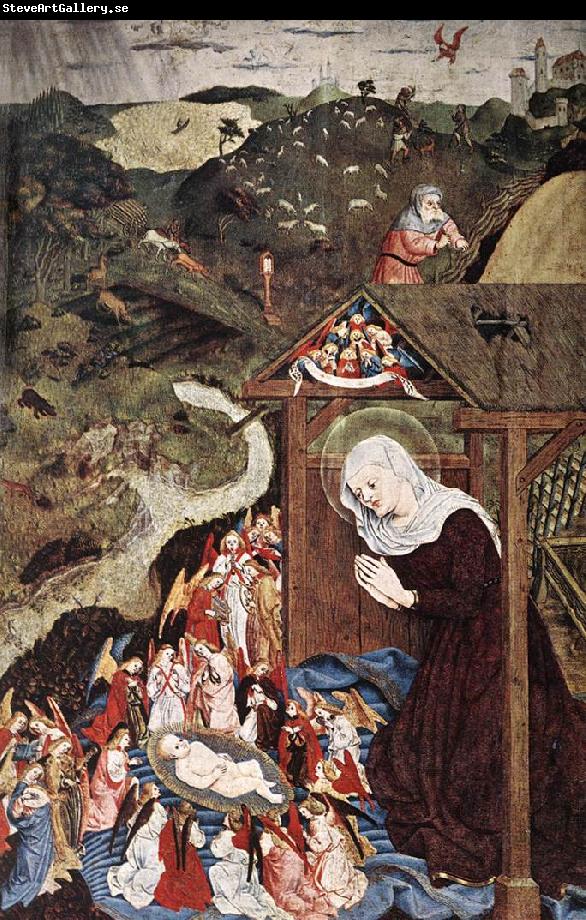 MASTER of the Polling Panels Adoration of the Child